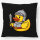 Kissen Quietscheente Ritter Gummiente Mittelalter 40x40cm