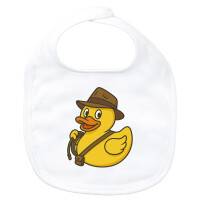 Baby Lätzchen Quietscheente Abenteurer Gummiente...