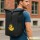 Kurierrucksack Quietscheente Abenteurer Gummiente Entdecker 30-44 Liter Black Melange