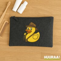 Kulturbeutel Quietscheente Abenteurer Gummiente Entdecker...