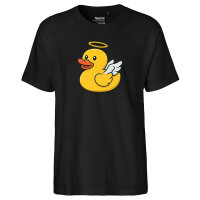 Herren T-Shirt Quietscheente Engel Gummiente Angel