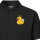 Herren Polo Shirt Quietscheente Engel Gummiente Angel