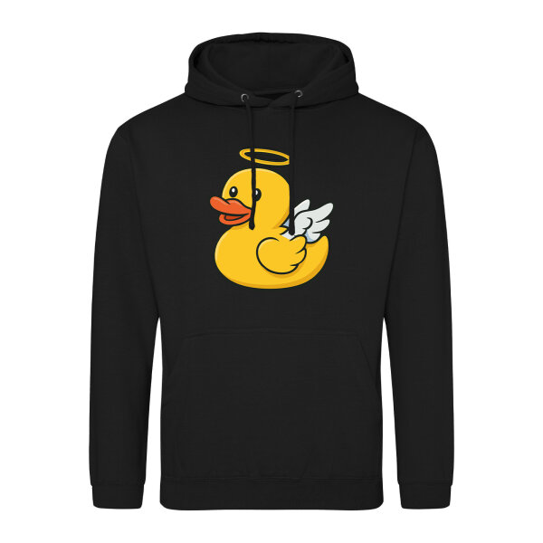 Unisex Hoodie Quietscheente Engel Gummiente Angel