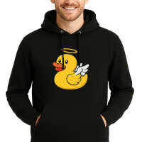 Unisex Hoodie Quietscheente Engel Gummiente Angel