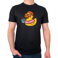 Herren T-Shirt Quietscheente Malle Gummiente Mallorca