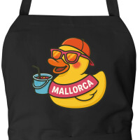 Schürze Quietscheente Malle Gummiente Mallorca mit...