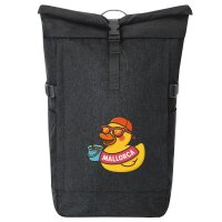 Kurierrucksack Quietscheente Malle Gummiente Mallorca...