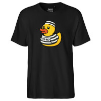 Herren T-Shirt Quietscheente Gefängnis Gummiente Knast