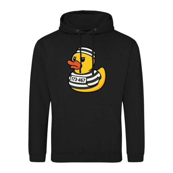 Unisex Hoodie Quietscheente Gefängnis Gummiente Knast