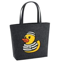 Filzshopper Quietscheente Gef&auml;ngnis Gummiente...