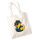 Jutebeutel Quietscheente Agent Gummiente Spion 10 Liter