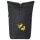 Kurierrucksack Quietscheente Agent Gummiente Spion 30-44 Liter Black Melange