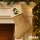 Weihnachtsstrumpf Quietscheente Agent Gummiente Spion Beige Jute