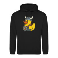 Unisex Hoodie Quietscheente Wikinger Gummiente Viking