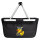 Einkaufskorb faltbar Quietscheente Wikinger Gummiente Viking 20 Liter Black