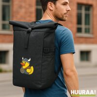 Kurierrucksack Quietscheente Wikinger Gummiente Viking...