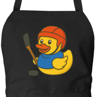 Schürze Quietscheente Eishockey Gummiente Hockey mit...