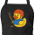 Schürze Quietscheente Eishockey Gummiente Hockey mit Taschen