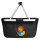 Einkaufskorb faltbar Quietscheente Eishockey Gummiente Hockey 20 Liter Black