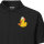 Herren Polo Shirt Quietscheente Italien Gummiente Italiener