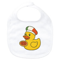 Baby Lätzchen Quietscheente Italien Gummiente...