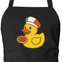 Schürze Quietscheente Italien Gummiente Italiener...