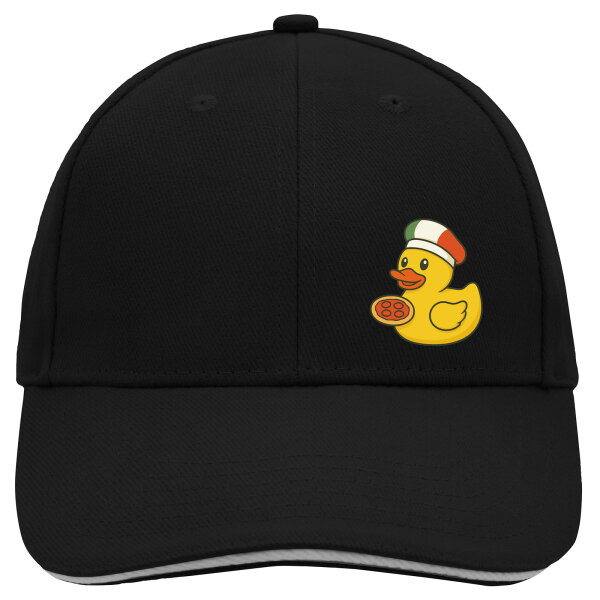 Kappe Quietscheente Italien Gummiente Italiener