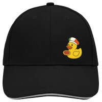 Kappe Quietscheente Italien Gummiente Italiener