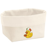 Organizer Quietscheente Italien Gummiente Italiener