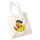 Jutebeutel Quietscheente Frankreich Gummiente Franzose 10 Liter