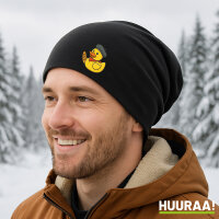 Beanie Quietscheente Frankreich Gummiente Franzose
