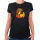 Damen T-Shirt Quietscheente Hippie Gummiente Peace