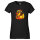 Damen T-Shirt Quietscheente Hippie Gummiente Peace