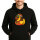 Unisex Hoodie Quietscheente Hippie Gummiente Peace