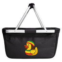 Einkaufskorb faltbar Quietscheente Reggae Gummiente...