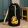 Seesack Quietscheente Reggae Gummiente Rastafari 20 Liter Black
