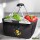 Einkaufskorb faltbar Quietscheente Zauberer Gummiente Magier 20 Liter Black
