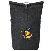 Kurierrucksack Quietscheente Zauberer Gummiente Magier...