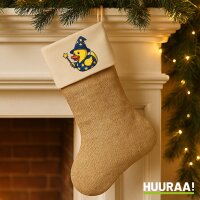 Weihnachtsstrumpf Quietscheente Zauberer Gummiente Magier...