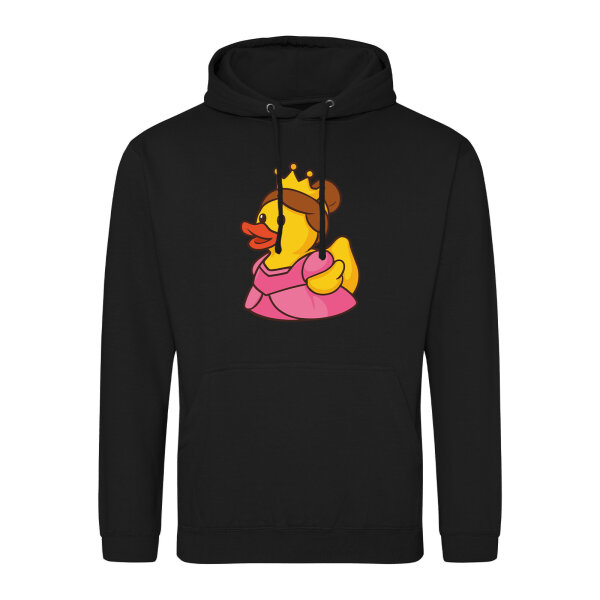 Unisex Hoodie Quietscheente Prinzessin Gummiente Princess