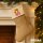 Weihnachtsstrumpf Quietscheente Prinzessin Gummiente Princess Beige Jute