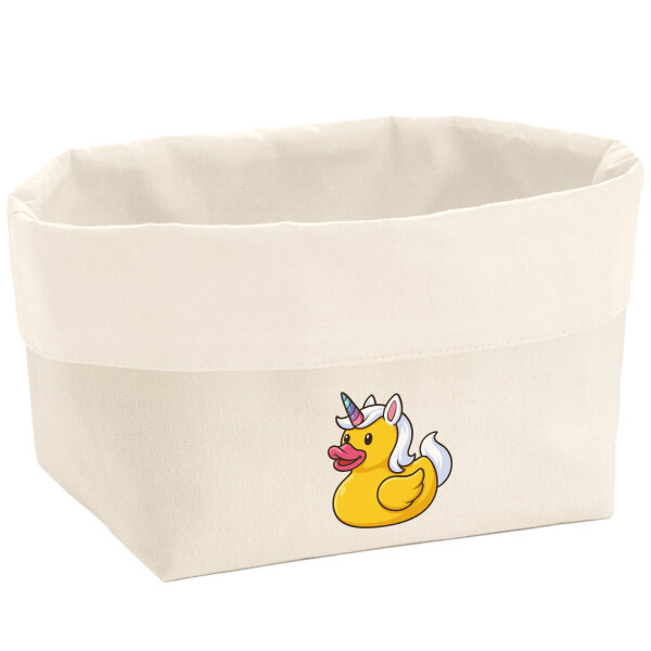 Organizer Quietscheente Einhorn Gummiente Unicorn