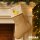 Weihnachtsstrumpf Quietscheente Einhorn Gummiente Unicorn Beige Jute