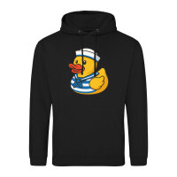 Unisex Hoodie Quietscheente Matrose Gummiente Seemann