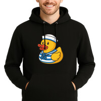 Unisex Hoodie Quietscheente Matrose Gummiente Seemann