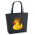Filz Shopper Quietscheente Vokuhila Gummiente 80s 22 Liter