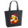 Filz Shopper Quietscheente Nikolaus Gummiente Weihnachtsmann 22 Liter