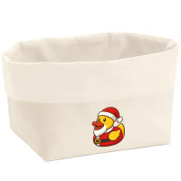 Organizer Quietscheente Nikolaus Gummiente Weihnachtsmann