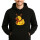 Unisex Hoodie Quietscheente Rudolf Gummiente Rentier