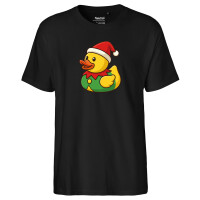 Herren T-Shirt Quietscheente Wichtel Gummiente Elfe